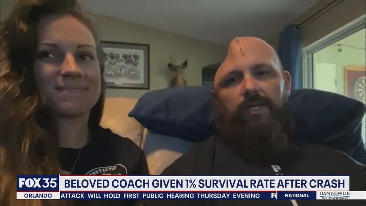 Community rallies around coach after accident